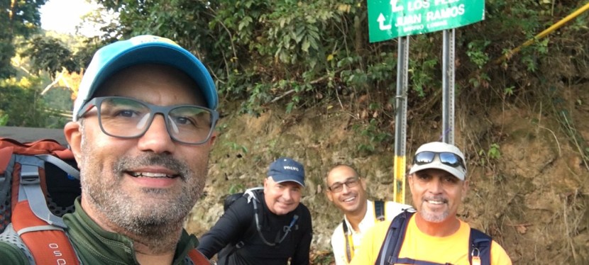 Entrenando con amigos